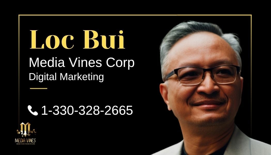 Loc Bui MVC Business Card - Front