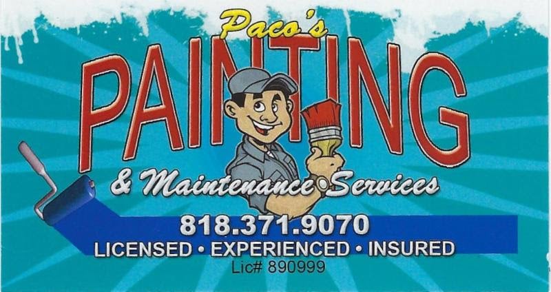 Special event sponsor business card