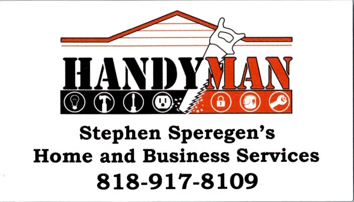 Special event sponsor business card